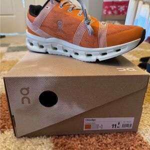 Men’s  size 11 On Cloudgo Orange Running Shoes